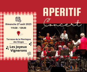 Aperitif concert of the Joyeux Vignerons