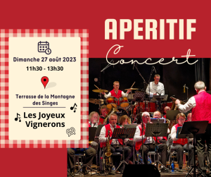 Apéritif concert des Joyeux Vignerons